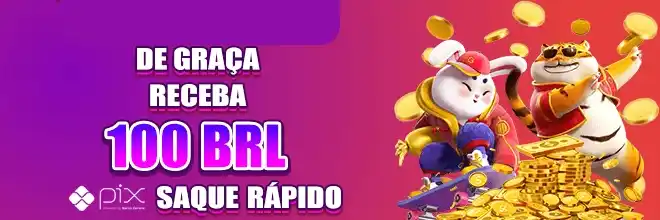 Promoção de R$100 grátis com saque rápido via PIX